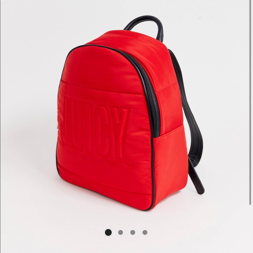 Juicy Couture red mini backpack